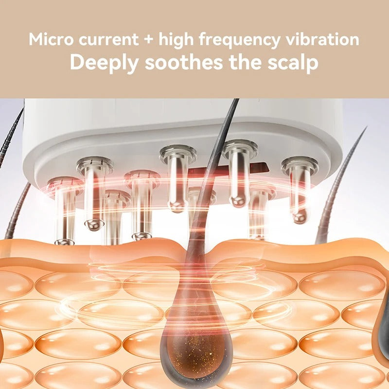 Hair Oiling Infrarot Vibration Massagegerät für die Kopfhaut