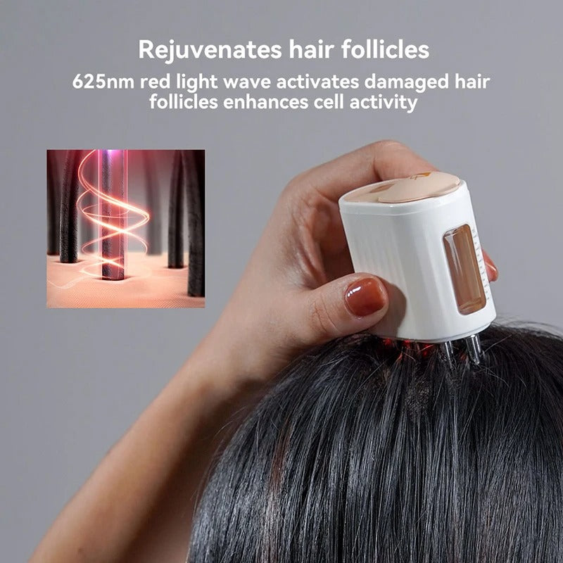 Hair Oiling Infrarot Vibration Massagegerät für die Kopfhaut