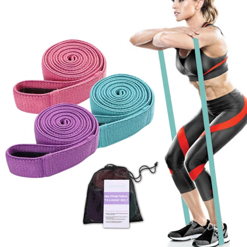 LangePilatesLoopWiderstandbaenderpinklilatuerkis