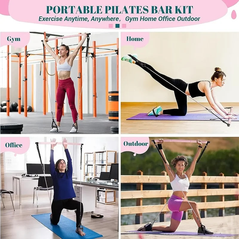 10-teiliges Pilates Fitness Set