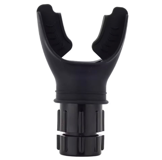 Schwarzer Atemtrainer mit einstellbarem Widerstand für HRV-, VO₂max- und SpO₂-Training