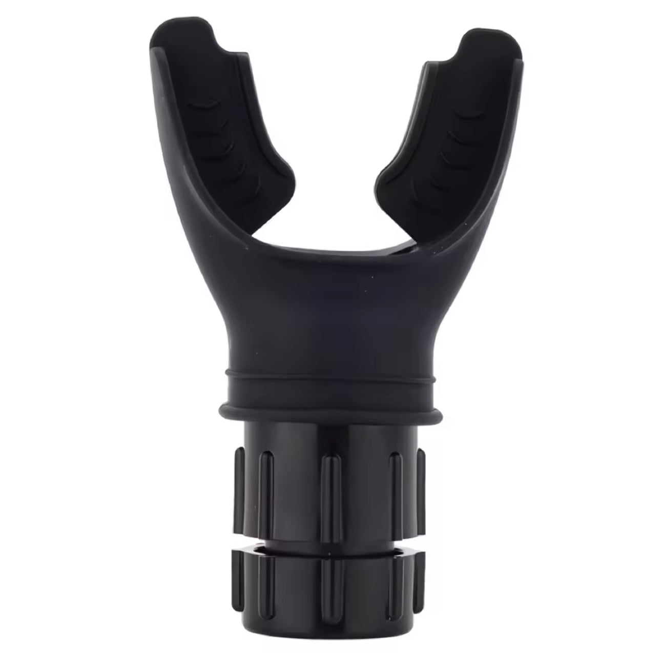 Schwarzer Atemtrainer mit einstellbarem Widerstand für HRV-, VO₂max- und SpO₂-Training